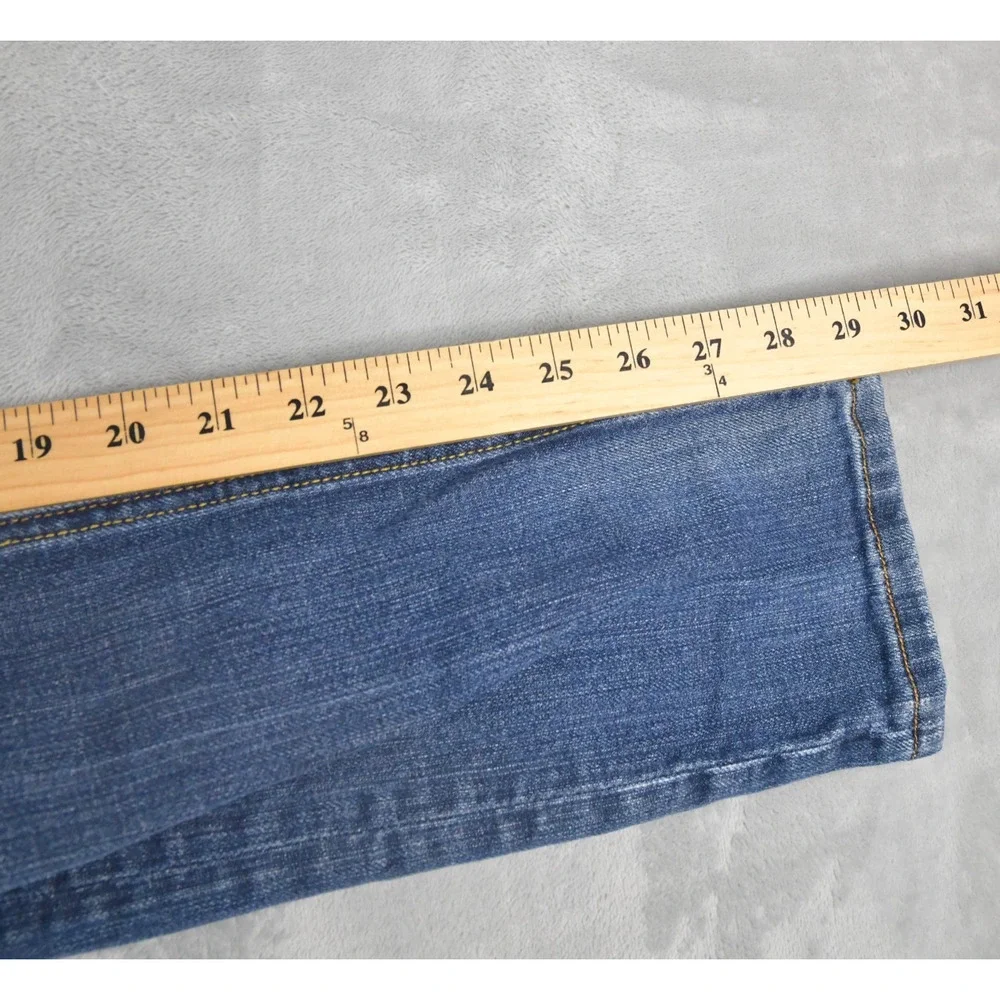 American Eagle Jeans Womens 5/6 (28x29) The Dublin Skinny Blue Denim
